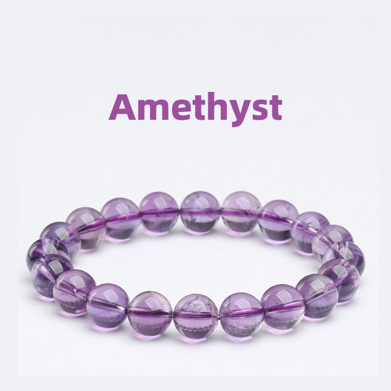 Amethyst Crystal Bracelet -  Calmness, Stabilityand Intuition